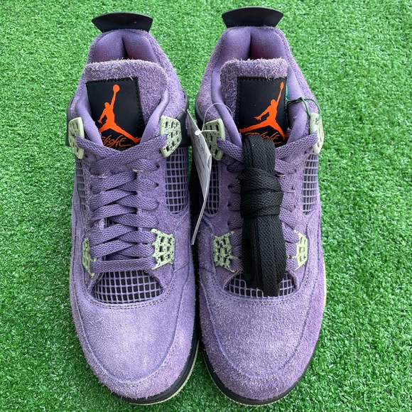 -Edm- 👾*NEW* Air Jordan 4 Retro “Canyon Purple” (Sz 8.5) - Picture 2 of 10